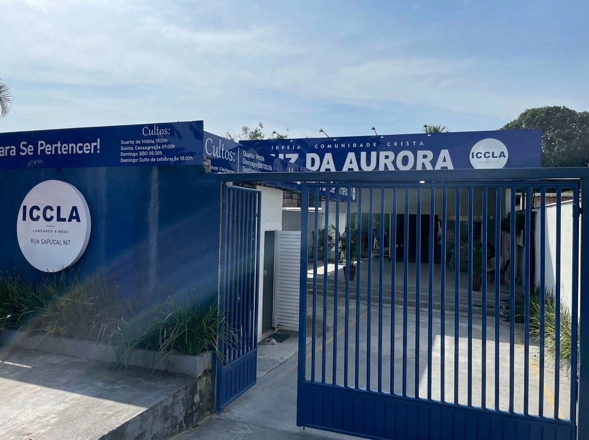 Fachada da ICCLA Sapucaí